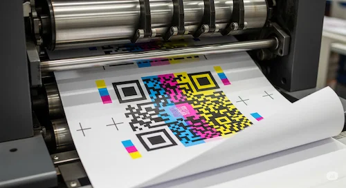 QR Codes in RGB oder CMYK