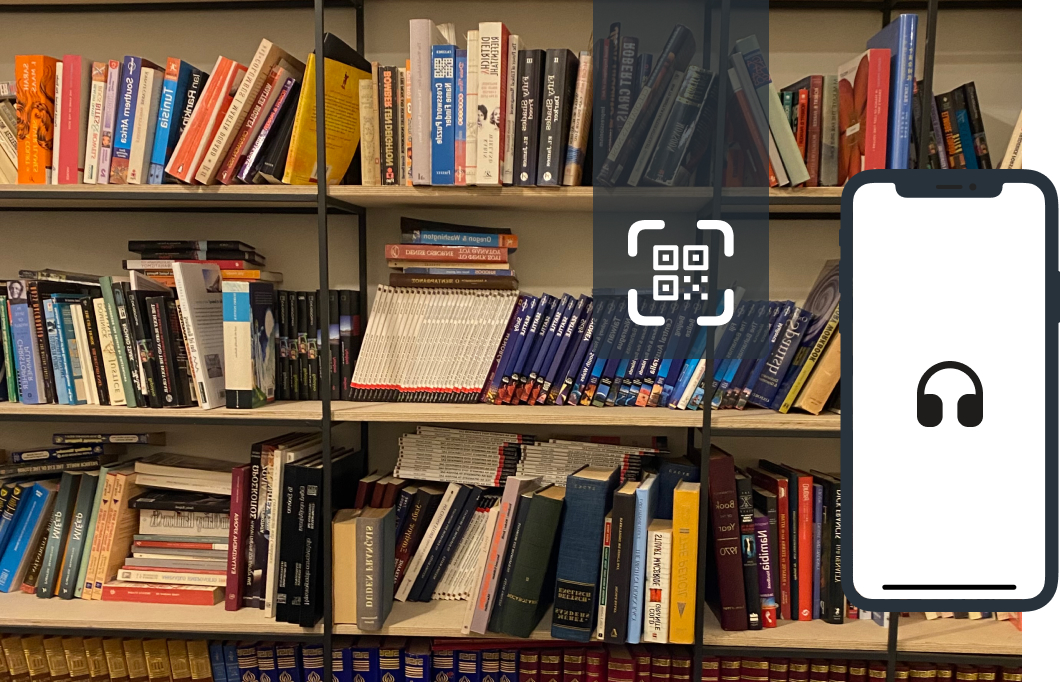 QR Codes auf Büchern