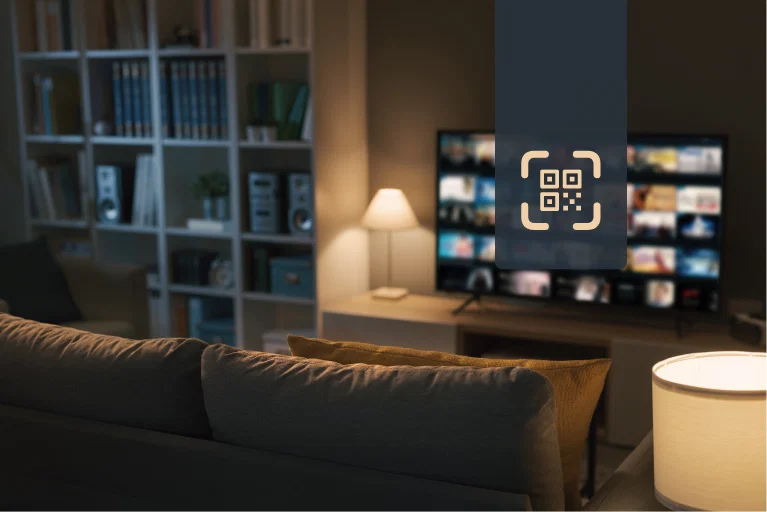 QR Code TV Werbung