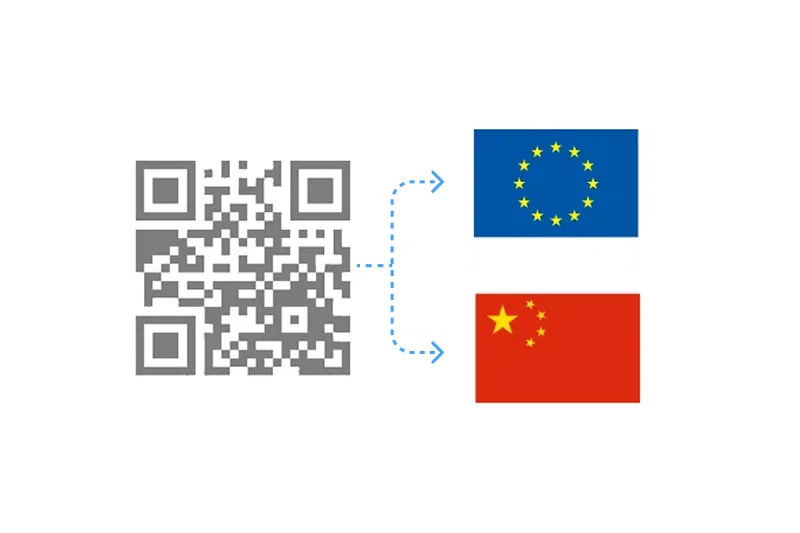 QR Code mit geografischer Zielausrichtung