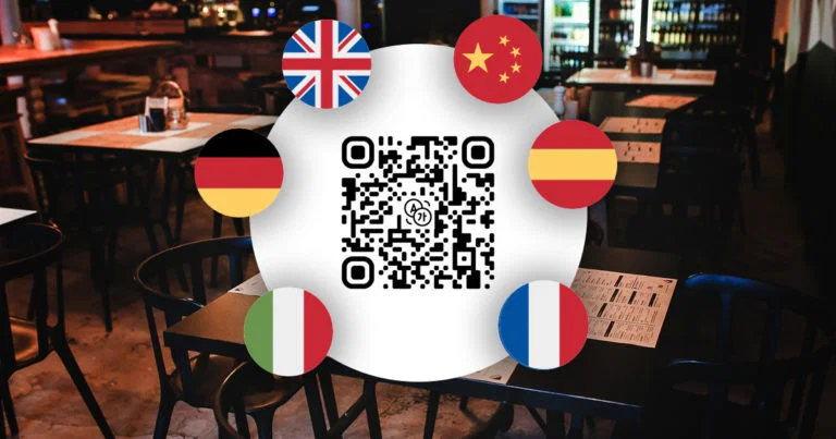 Mehrsprachiger QR Code